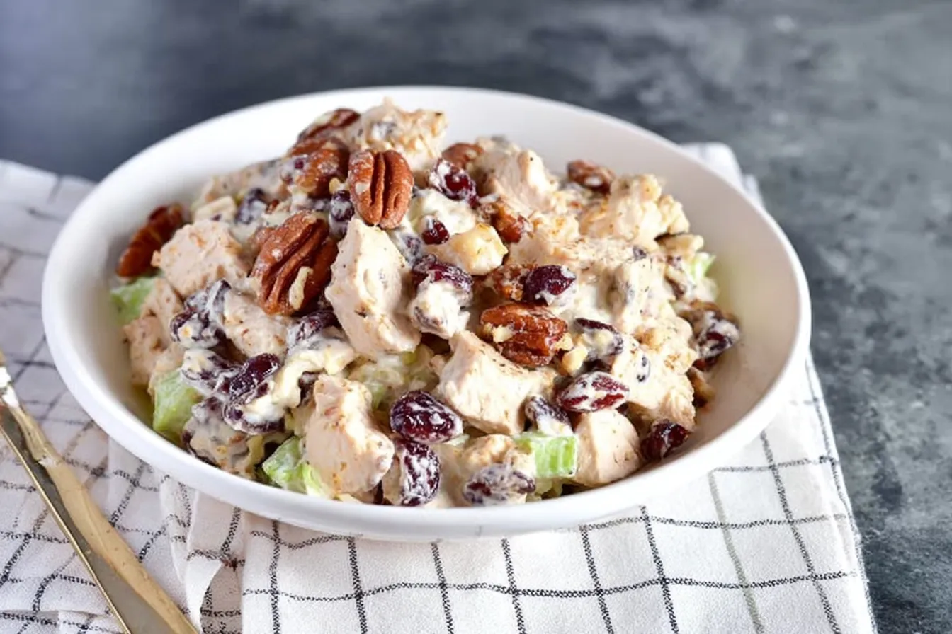 Cranberry Pecan Chicken Salad