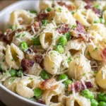 Creamy Pasta Salad Served in a Bowl