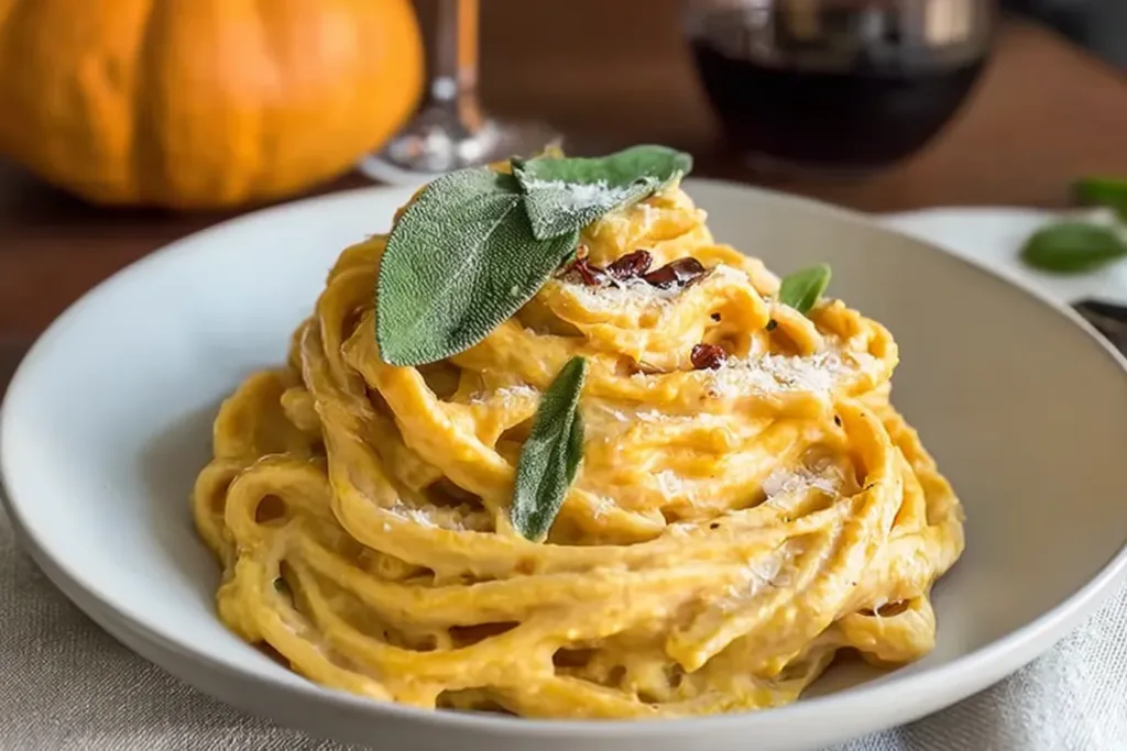 Creamy Pumpkin Pasta Sauce Recipe