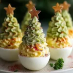 Deviled Egg Christmas Trees: Charming Holiday Appetizers
