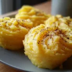 Duchess Potatoes on a Platter