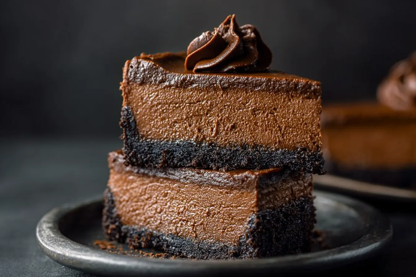 Easy Chocolate Cheesecake Bars