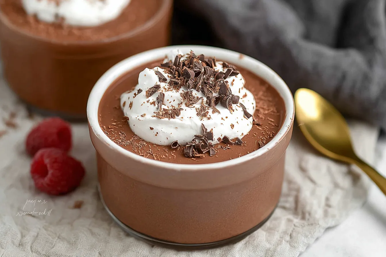 Easy Chocolate Mousse (Without Eggs) - Delightfully Simple! 4 Easy Chocolate Mousse (Without Eggs)