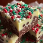 Easy Christmas Fudge Sprinkles: Festive Fudge Treats