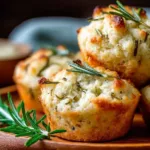 Easy Garlic Rosemary Focaccia Muffins – Delicious Bread Treats