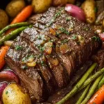 Delicious Easy Tender Beef Veggie Roast