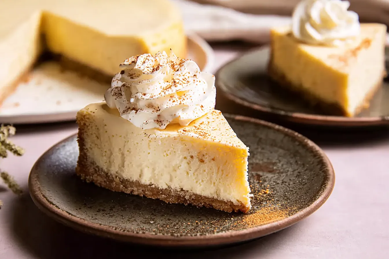 Eggnog Cheesecake