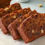 Extreme Banana Nut Bread on a Wooden Table