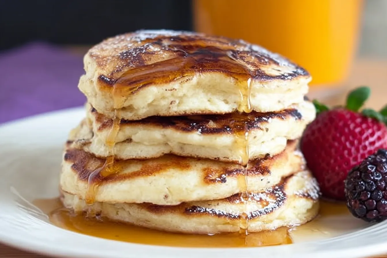 Fluffy Ricotta Pancakes