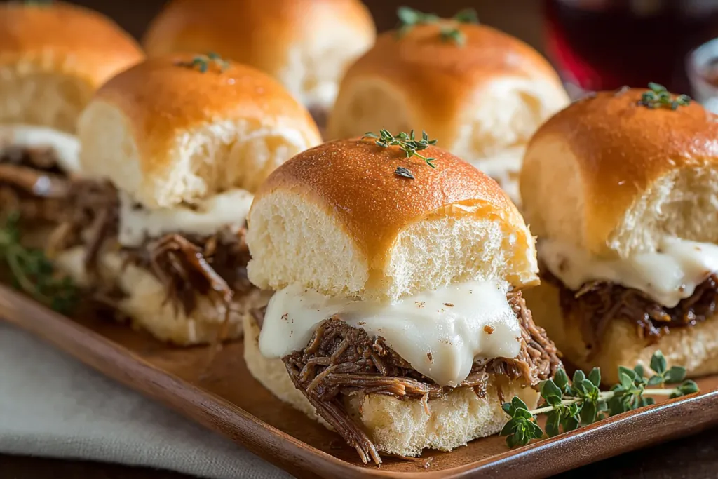 french dip sliders recipe 2 French Dip Sliders Recipe: Irresistibly Delicious Bites