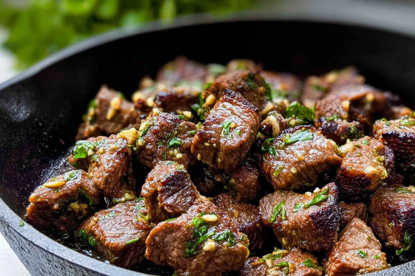 Garlic Butter Steak Bites