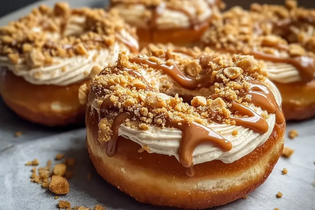 Peanut Butter Cheesecake Donuts: A Sweet Indulgence 4 Peanut Butter Cheesecake Donuts: A Sweet Indulgence