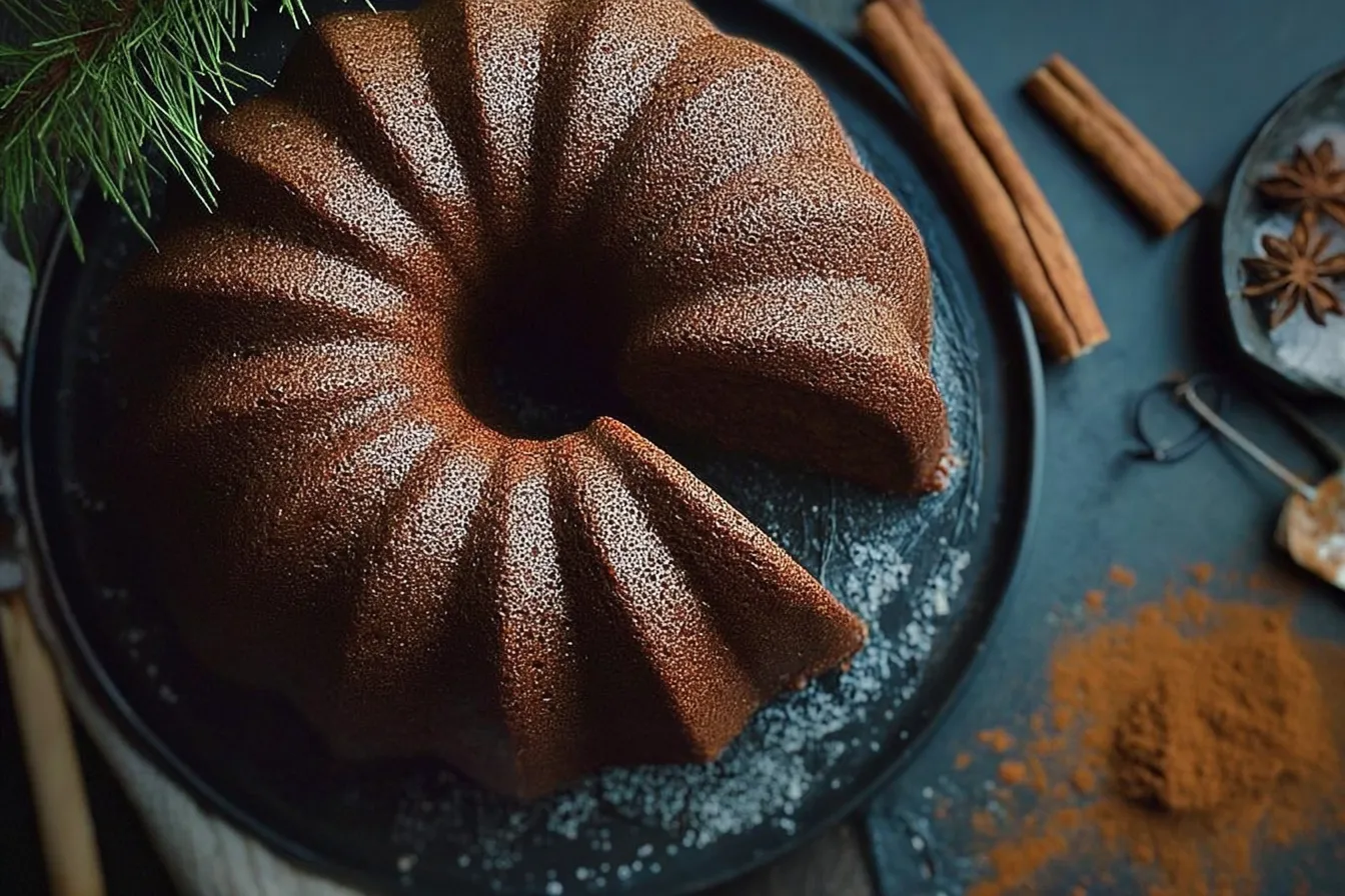Gingerbread Bundt Cake
