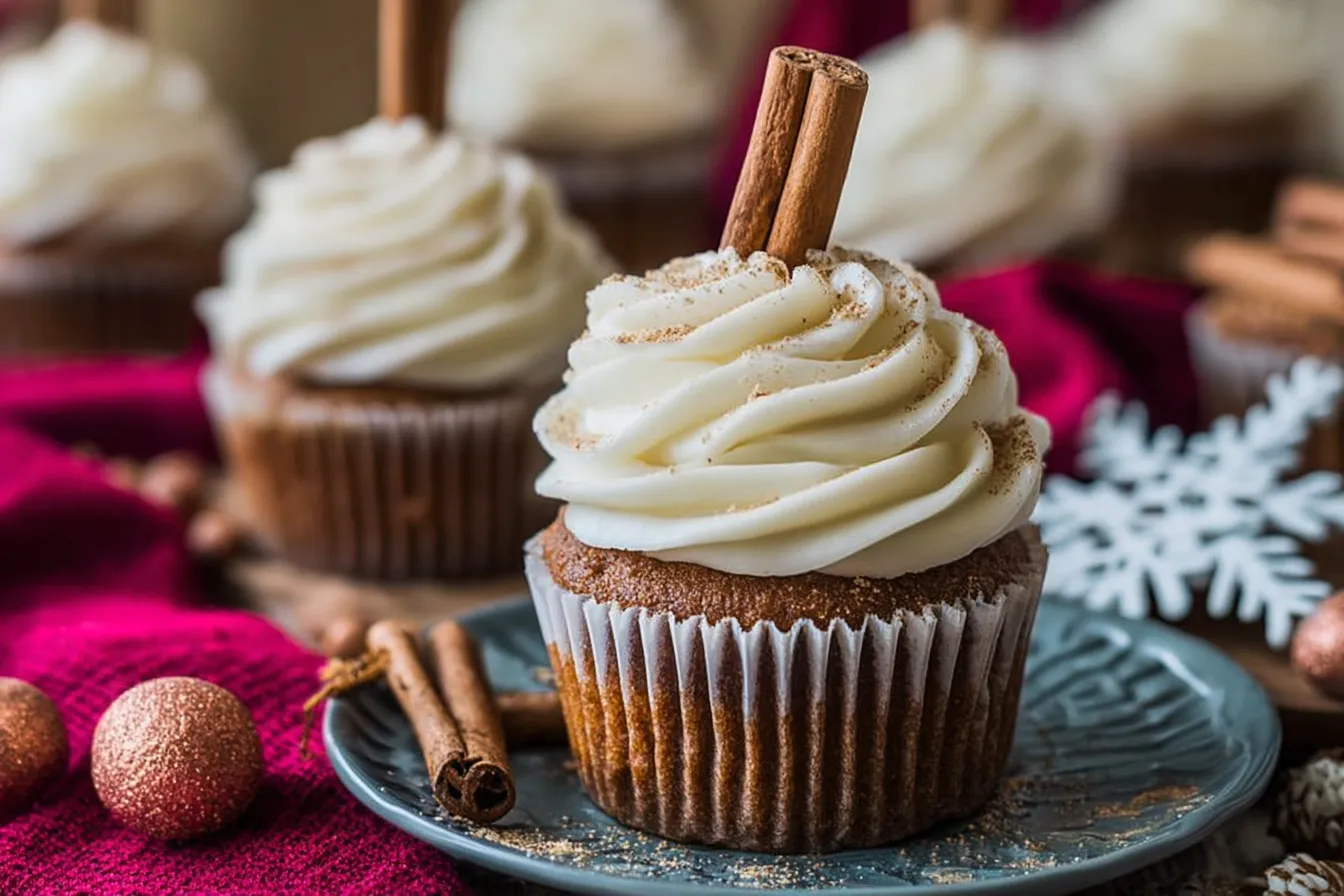 Gingerbread Cupcakes
