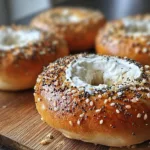 Greek Yogurt Bagels with Greek Yogurt Sauce – Delicious and Healthy