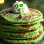 Delicious Grinch Pancakes Green Holiday Delight