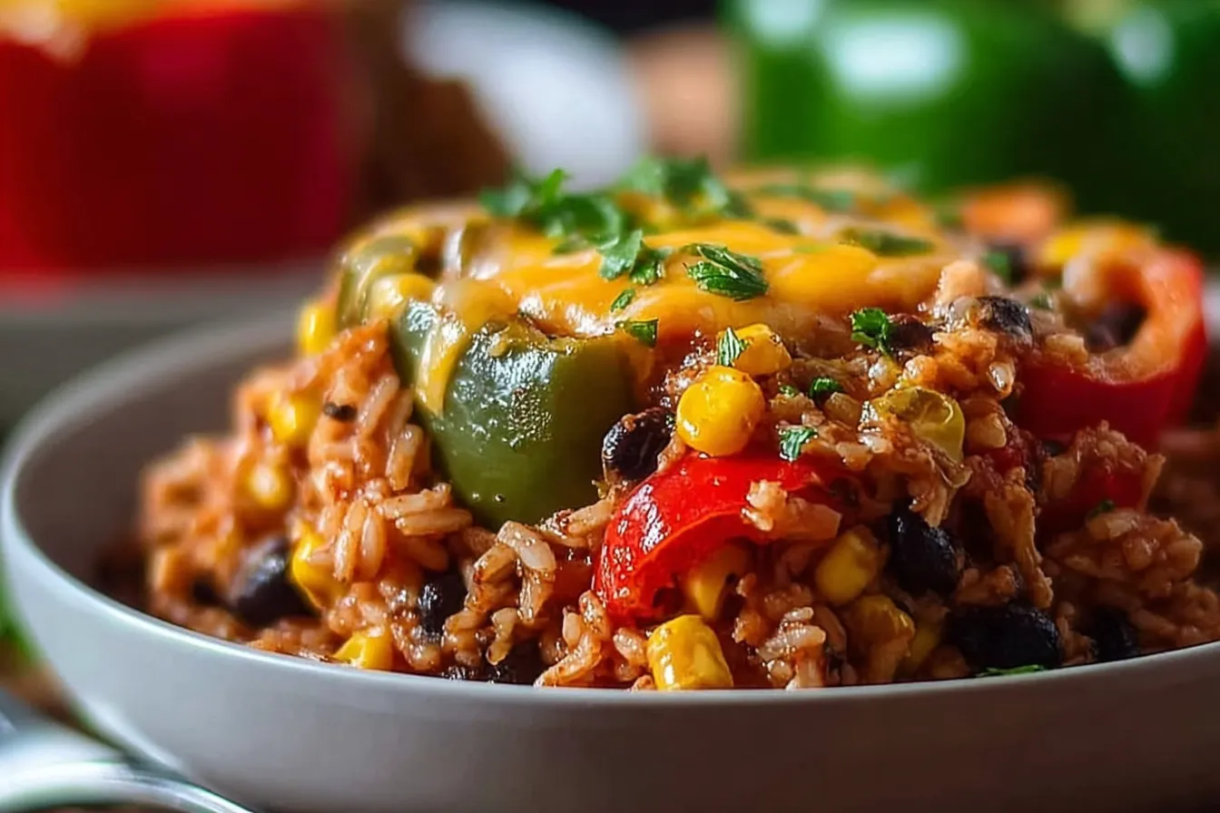 High Protein Unstuffed Peppers 