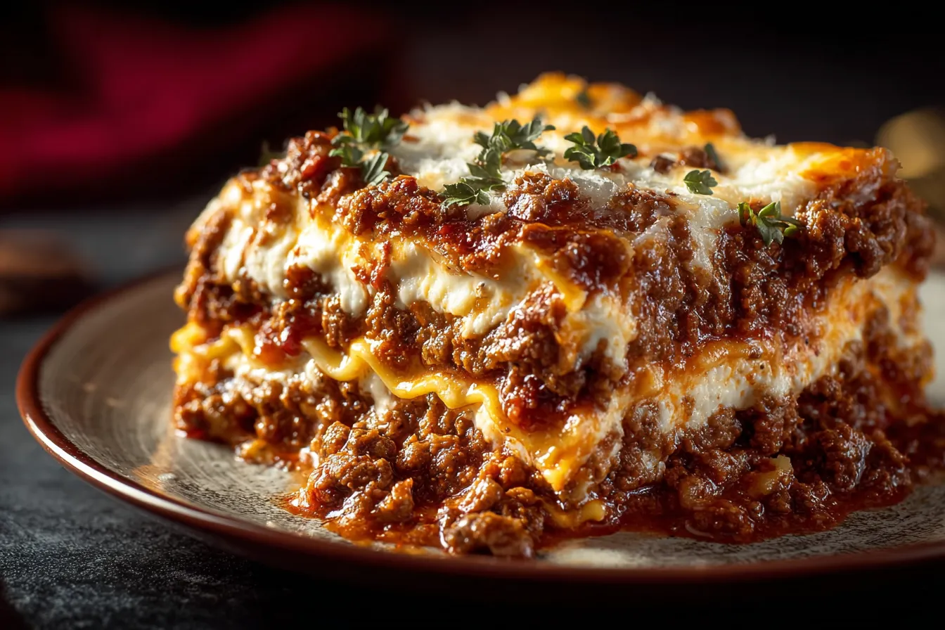 Holiday Christmas Lasagna Recipe 