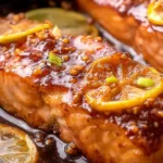 Honey-Garlic Glazed Salmon with Fresh Herbs
