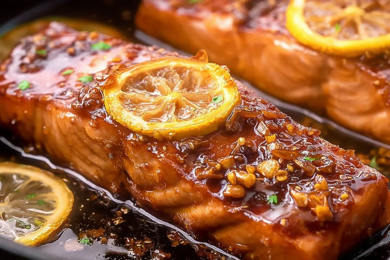 Honey-Garlic Glazed Salmon