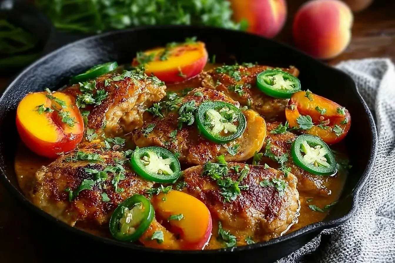 Jalapeno Peach Chicken: A Flavorful Summer Delight 4 Jalapeno Peach Chicken
