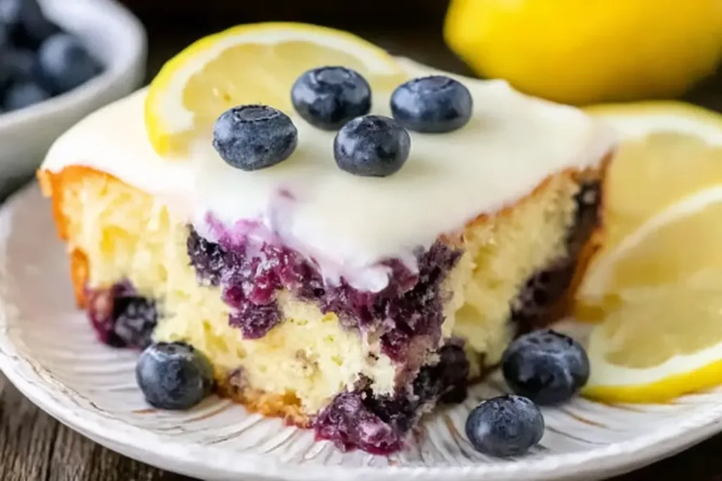 Lemon Blueberry Cake: Freshly Baked Perfection