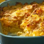 Delicious Mama's Squash Casserole Fresh from the Oven