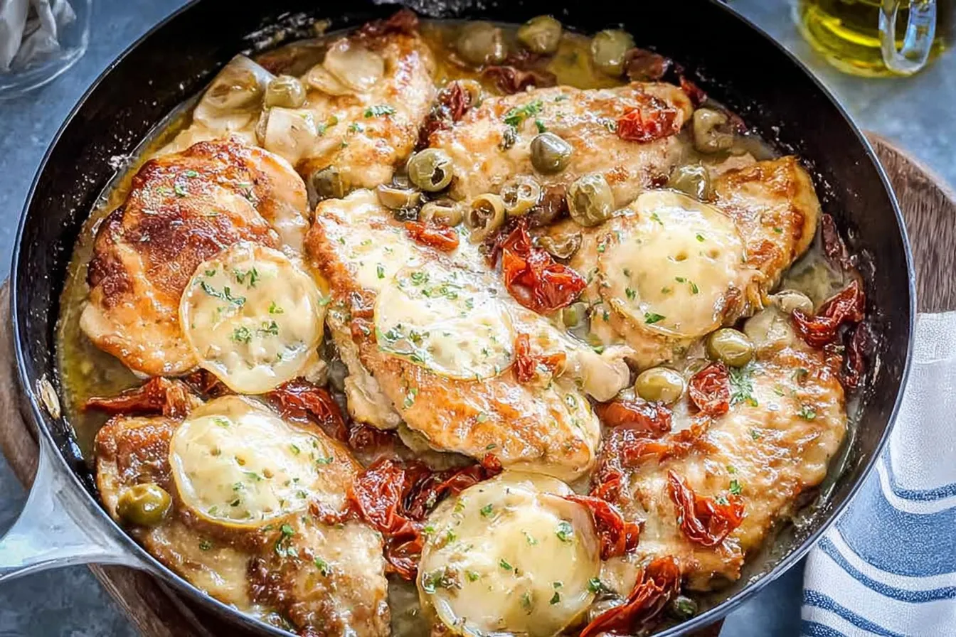 Mediterranean Chicken Skillet