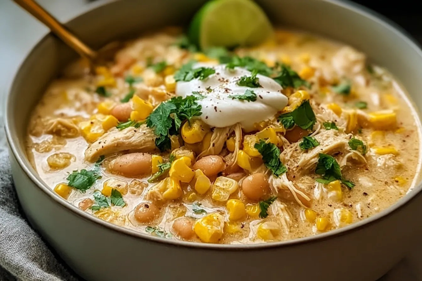 Mexican Street Corn White Chicken Chili: A Flavorful Delight 4 Mexican Street Corn White Chicken Chili