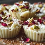 Muffin Pan White Christmas Crackles Ready to Enjoy