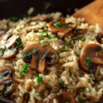 Delicious Mushroom Rice Bowl