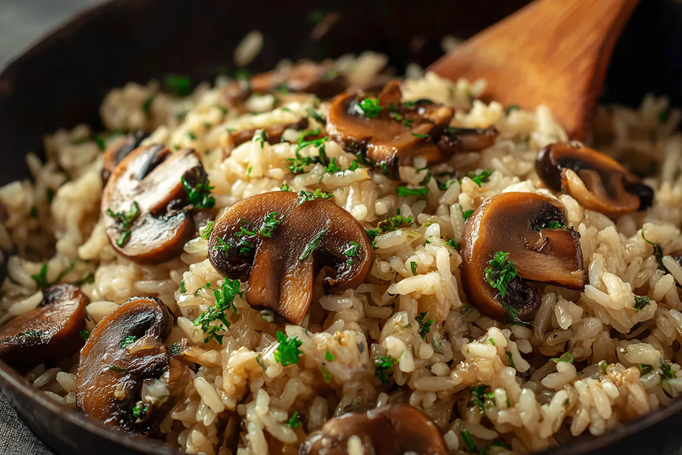 Mushroom Rice