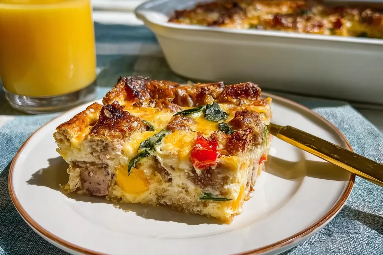 Overnight Breakfast Casserole