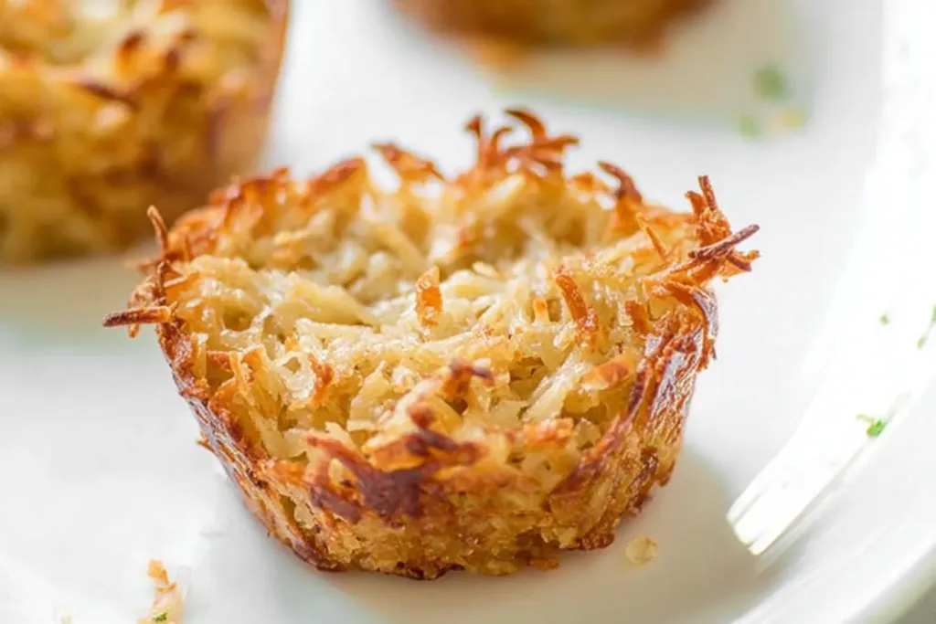 Parmesan Hash Brown Cups - Crispy and Cheesy Snack Recipe