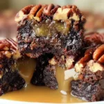 Pecan Pie Brownie Bombs – Irresistible Layered Delight