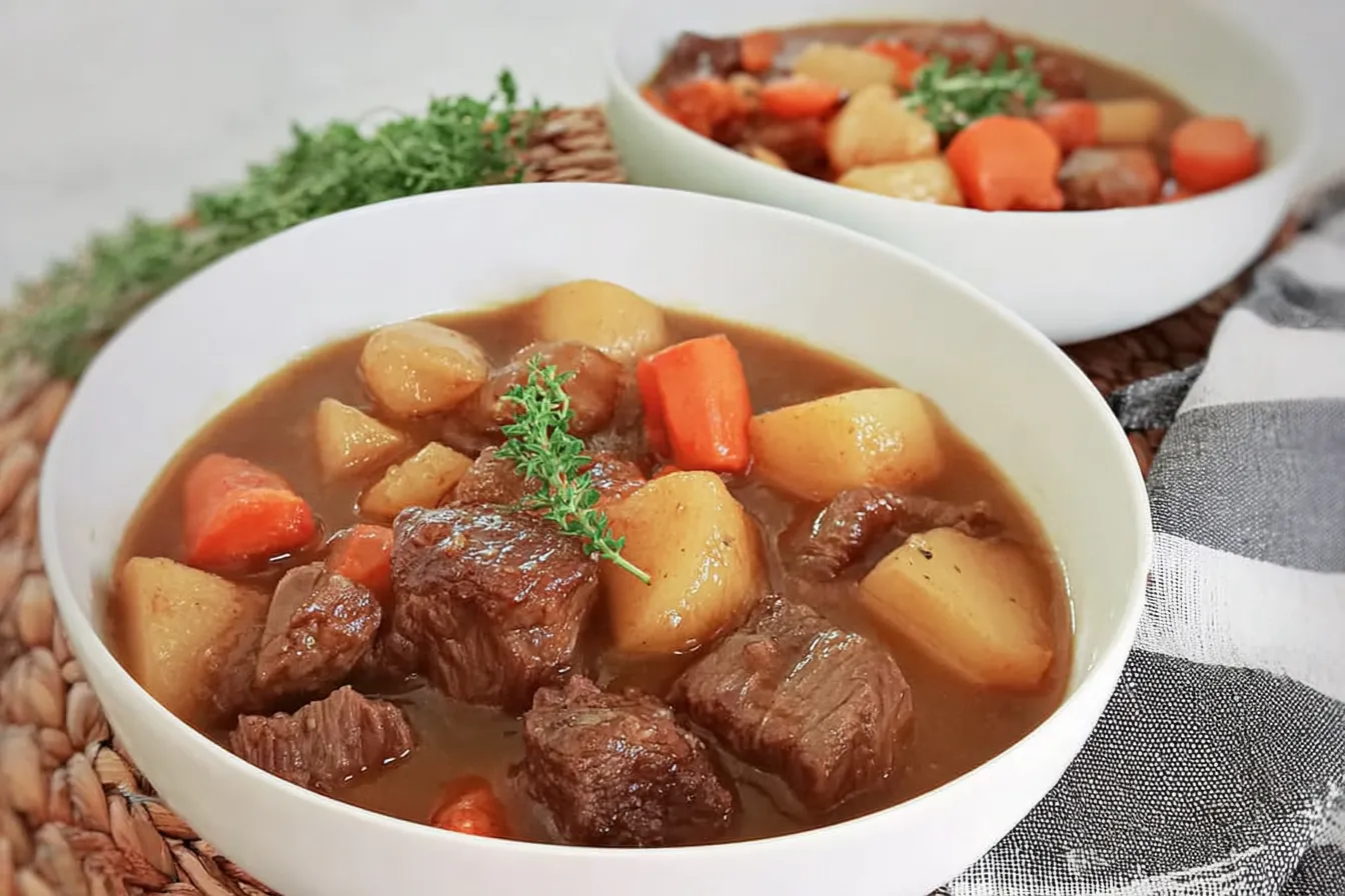 Pressure Cooker Beef Stew