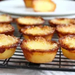 Queijadas (Portuguese Custard Cupcakes) Freshly Baked