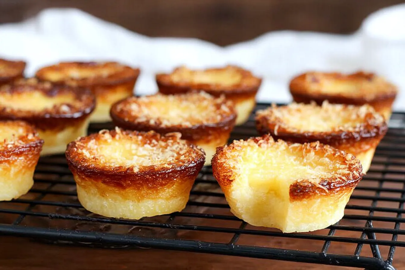 Queijadas (Portuguese Custard Cupcakes)