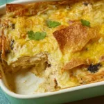 Quick and Easy Green Chile Chicken Enchilada Casserole