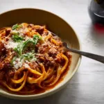 Delicious Quick Lamb Ragù Ready to Serve