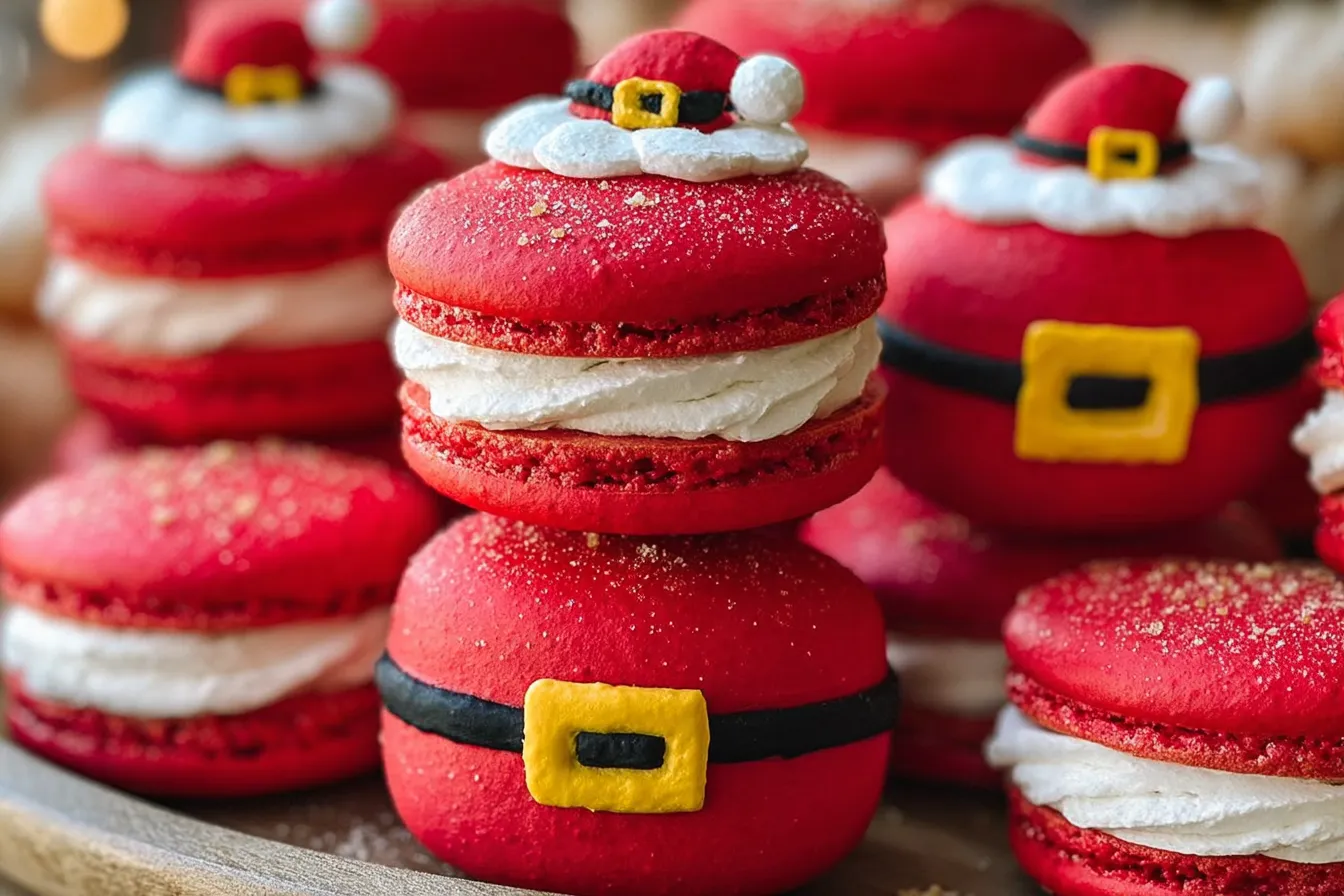 Santa Claus Macarons