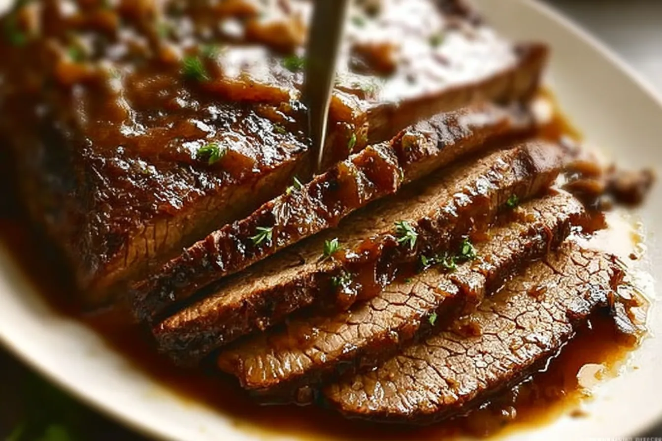 Savory Slow Cooker Brisket for a Cozy Home Dinner Night
