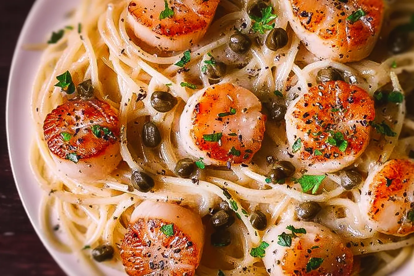 Scallop Spaghetti in White Wine Sauce: A Delightful Treat 4 Scallop Spaghetti in White Wine Sauce