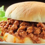 Delicious Sloppy Joes Ready to Serve