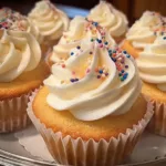 Delicious Vanilla Cupcakes Ready to Savor
