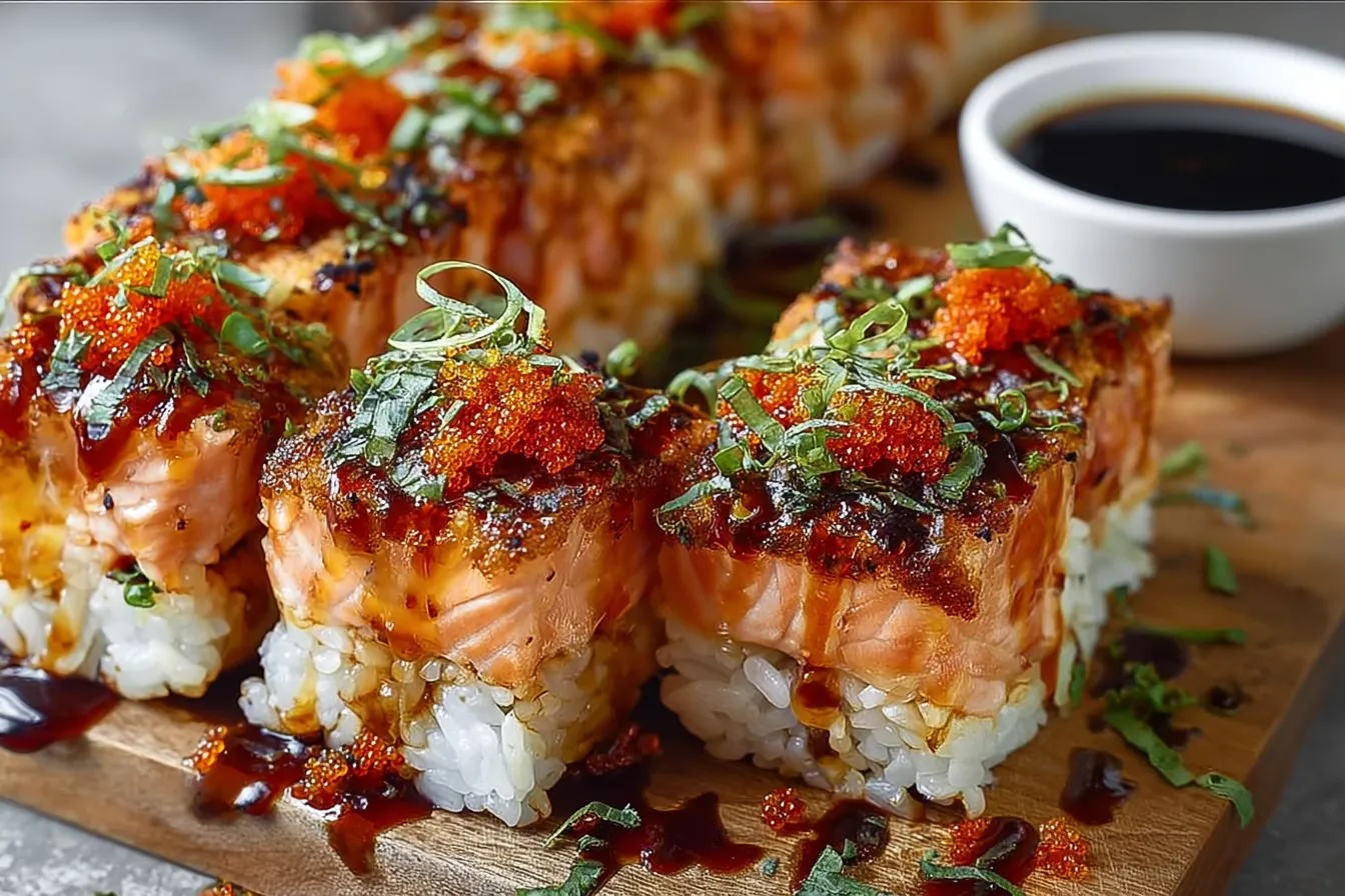 Spicy Salmon Sushi Bake Recipe: A Flavor-packed Twist On Sushi 