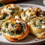 Spinach Artichoke Swirls – Perfect Party Appetizer