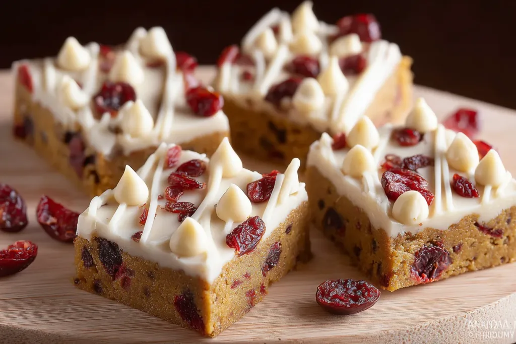 Starbucks Copycat Cranberry Bliss Bars - Delicious Homemade Treats