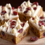 Starbucks Copycat Cranberry Bliss Bars - Delicious Homemade Treats