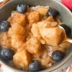 Stewed Apples With Ginger And Cinnamon Close-Up